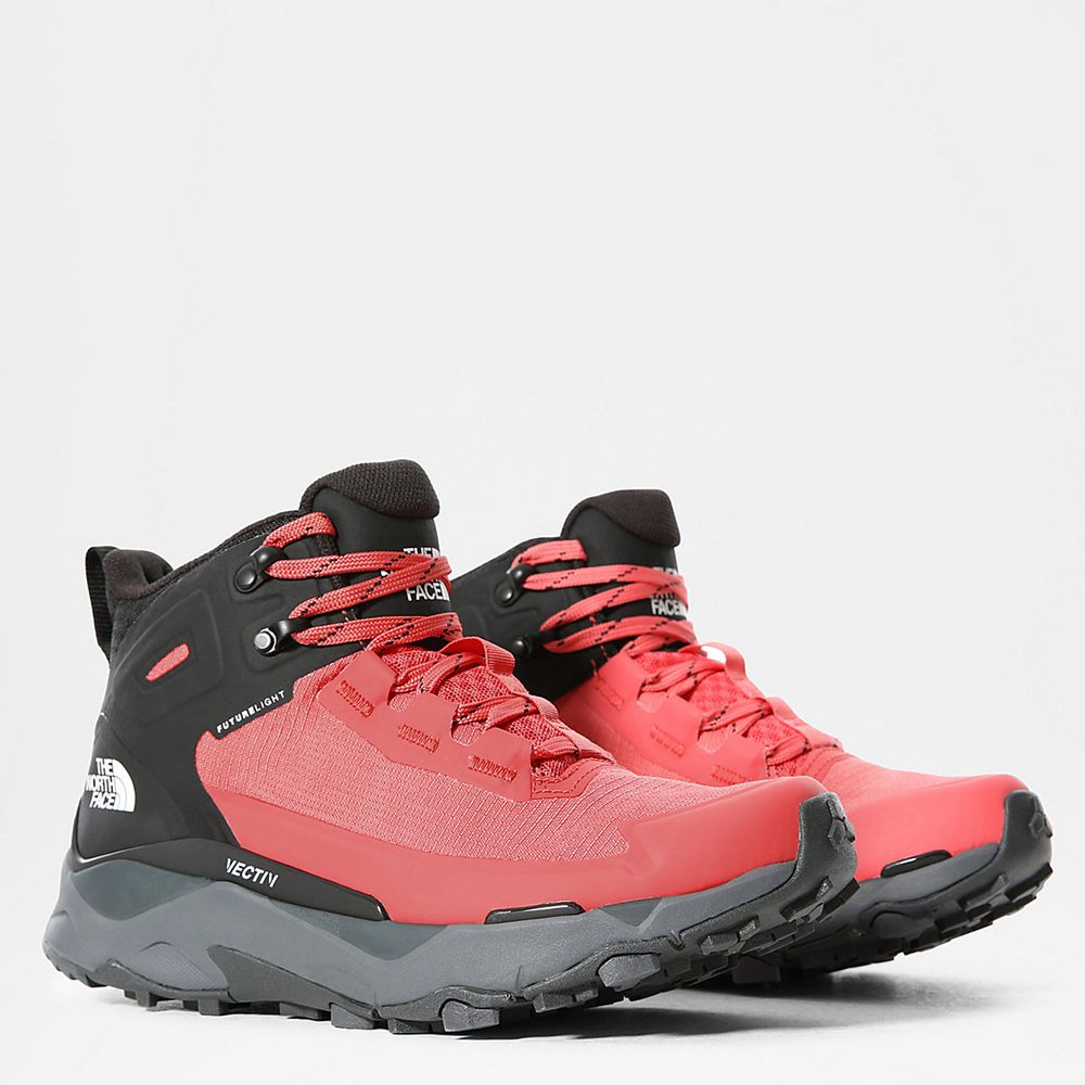 The North Face Hiking Boots Womens Australia - The North Face Vectiv Exploris Futurelight™ Red / Bla